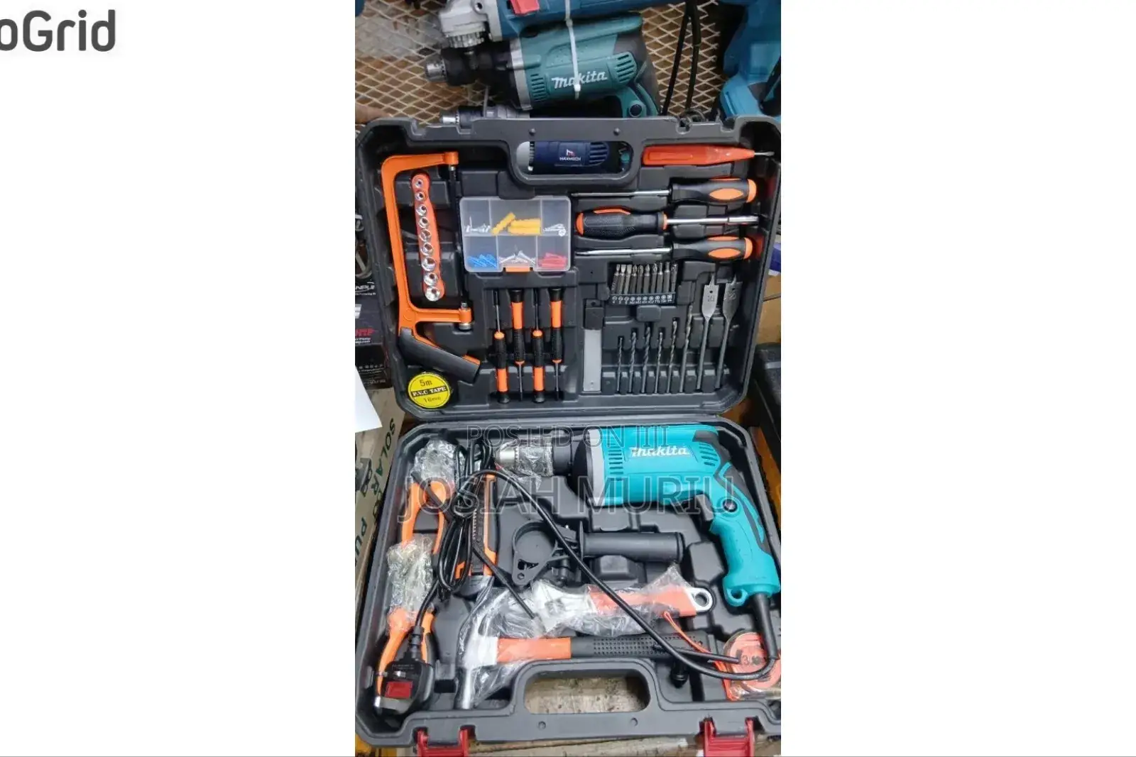 Makita Corded Drill Set