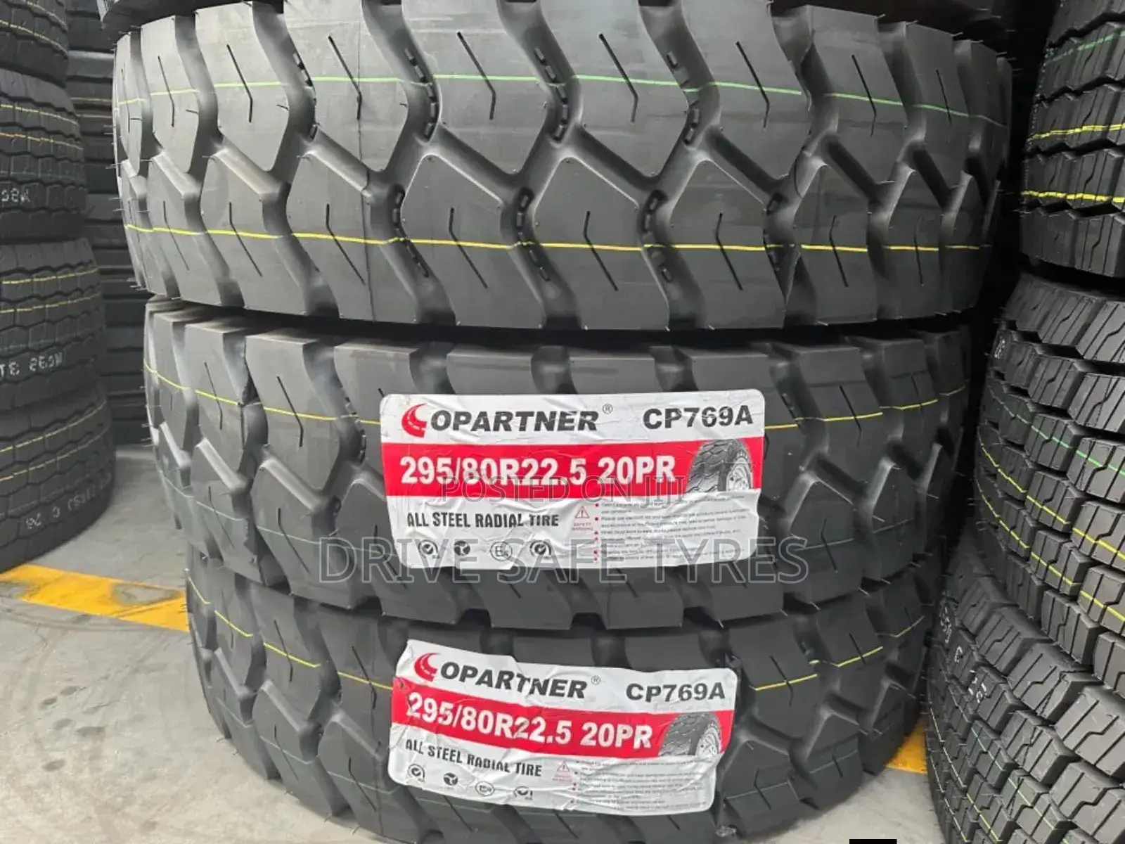 295/80 R 22.5 Brand New Opartiner Tyre