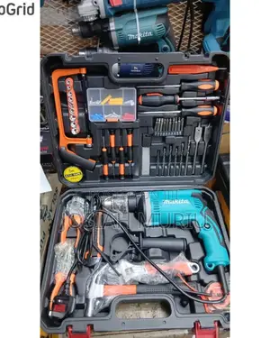 Professional Corded Drill Multi-Tool Kit in Carry Case