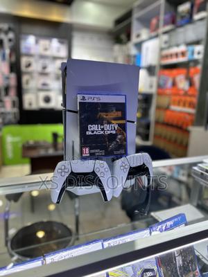 Used Playstation 5 Slim and 2 Controllers With Cod Black Ops 6 Bundle - main view