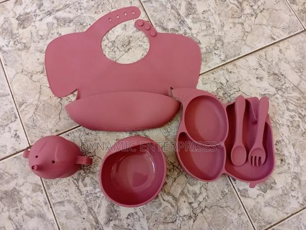 Silicone Baby Feeding Set - main view