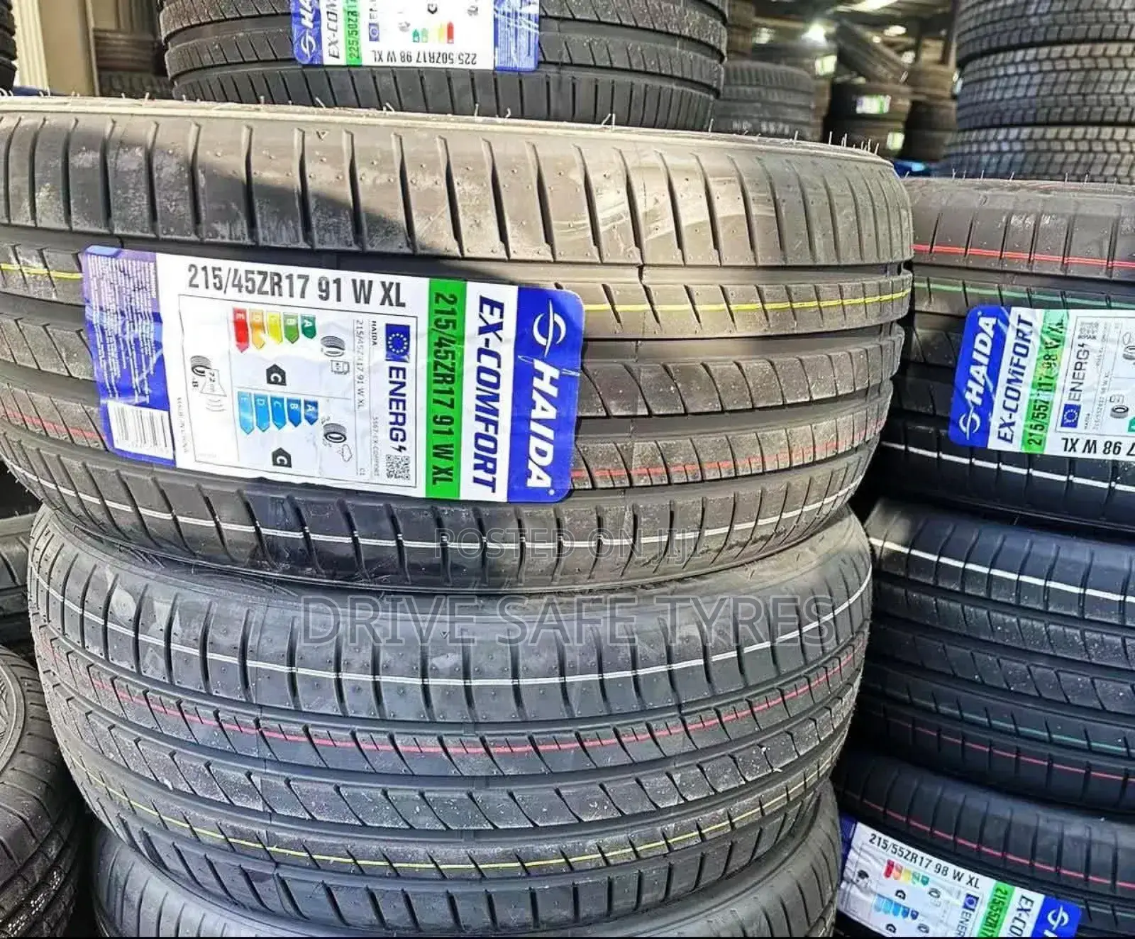 215/45 R17 Brand New Haida Tyres