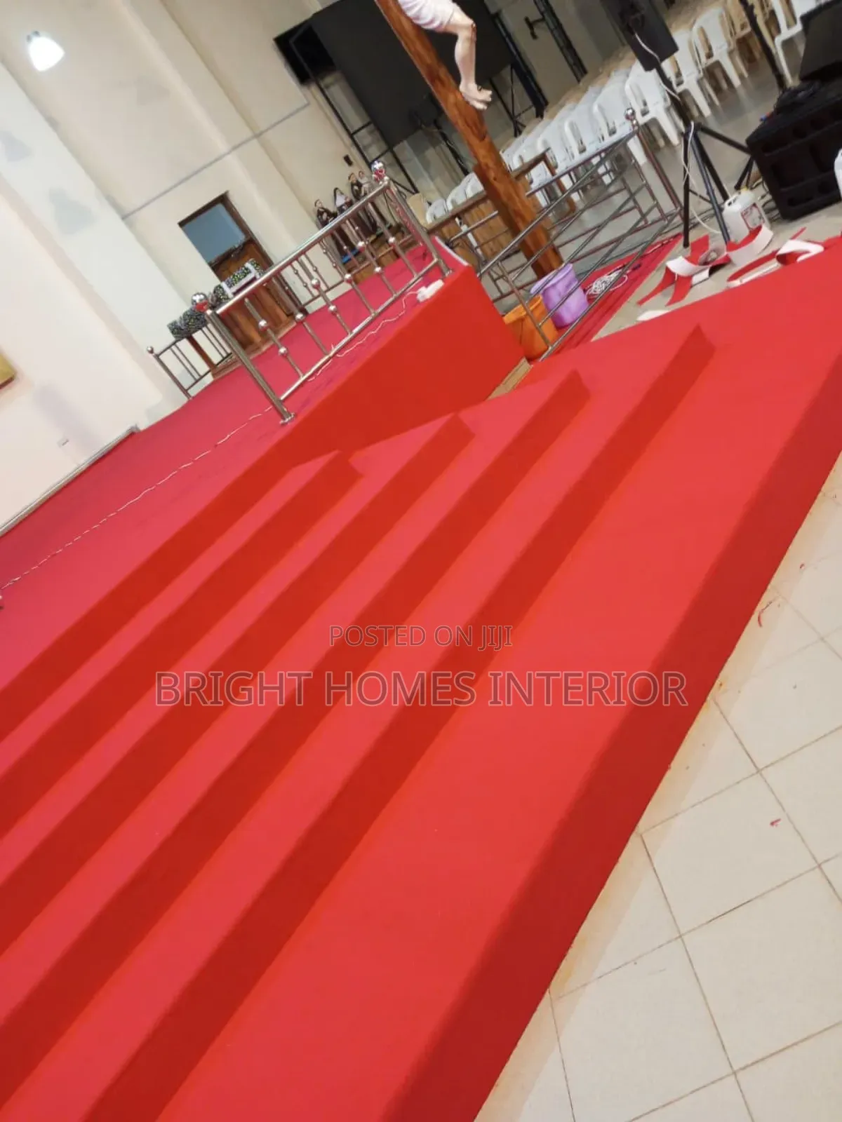 Church Raised Pulpit Carpet Available
