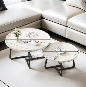 Home Table; Luxury Modern Round Table:Artistic Design for Small Spaces