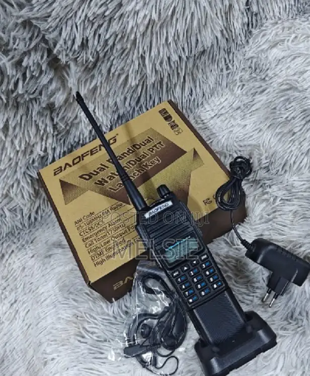 Baofeng Uv 82 Walkie-Talkie 8w Selectable Dual or Single Push-to-Talk