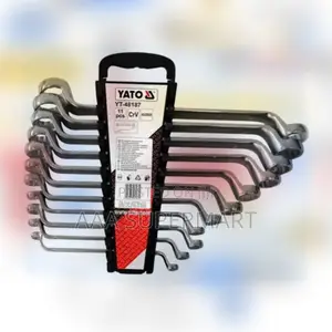 Yt-48187 Double Ring Spanner Set 11pcs
