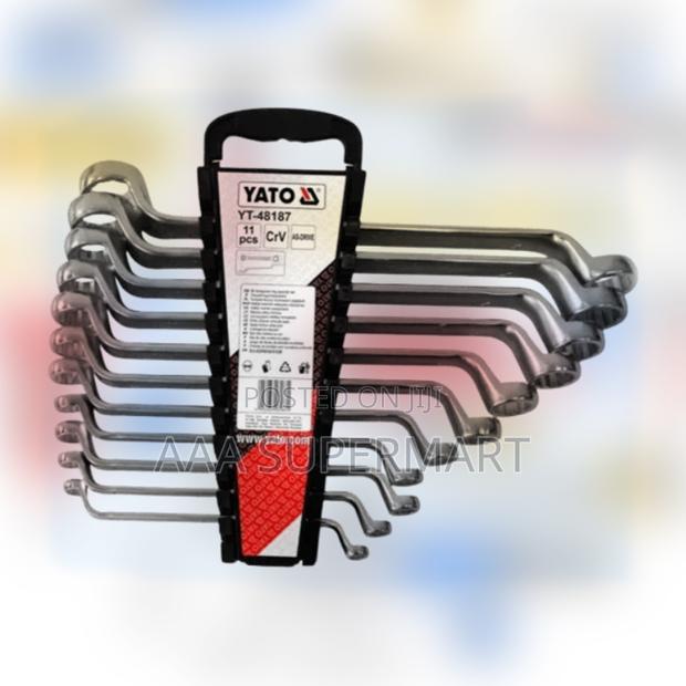 Yt-48187 Double Ring Spanner Set 11pcs - main view