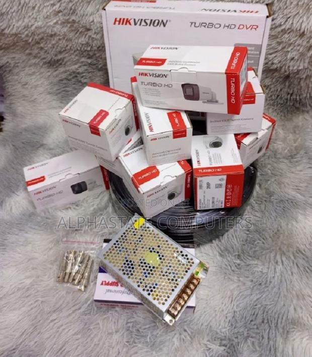 Hikvision 4 Channel 1080p Hd Kit (With Night Vision