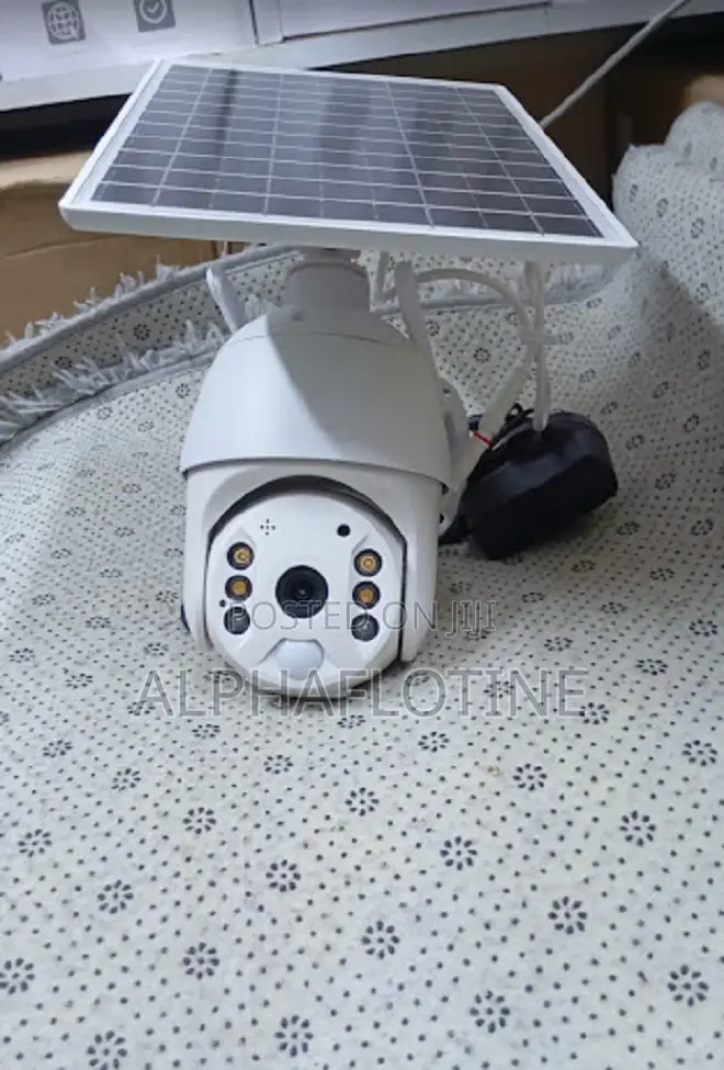 Ubox 4g Solar Powered Camera -4g Gsm, PTZ 360°