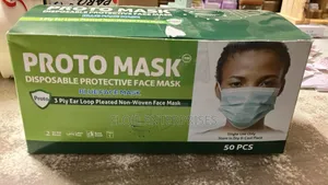 Face Mask 3 Ply (Box Of 50) Adult Protomask