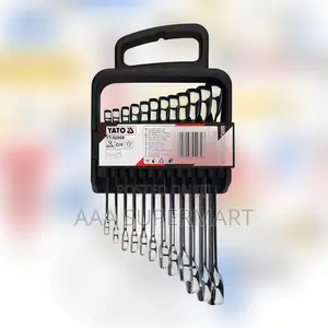 Yt-02069 12pcs Combination Rachet Spanner Set
