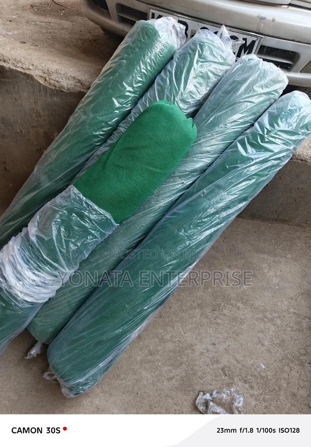 Heavy Duty Dark Green Construction Nets for Safety