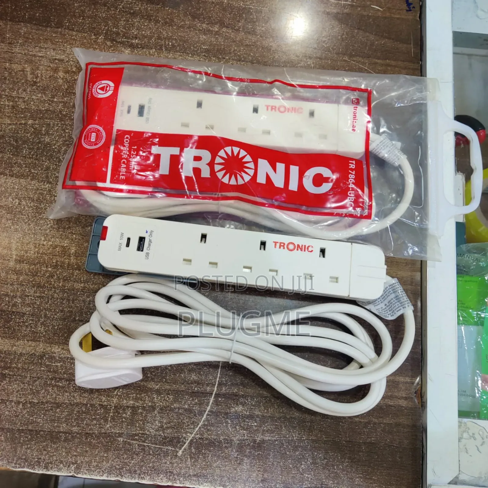 Tronic Extension 3way With Usb and Type C Ports