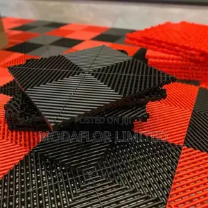 Anti-Fatigue Garage Mat Tiles – Comfortable Protective