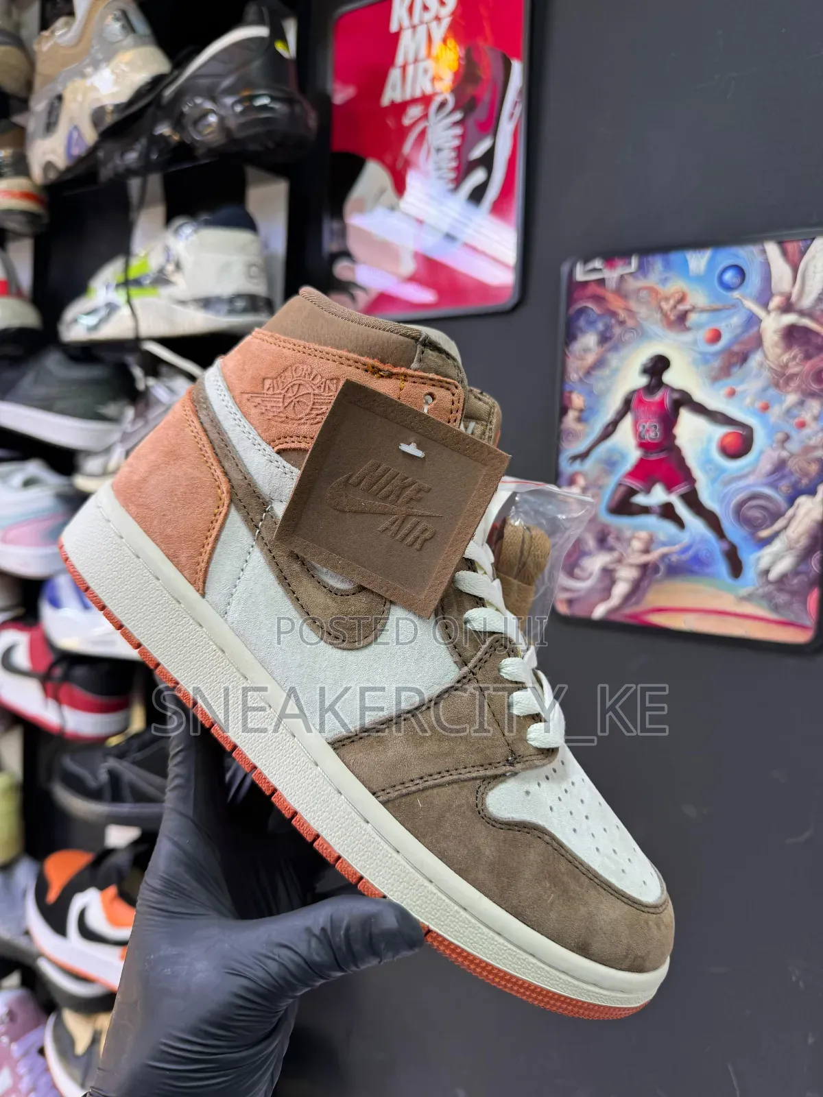 Jordan 1 High Cut Dusted Clay