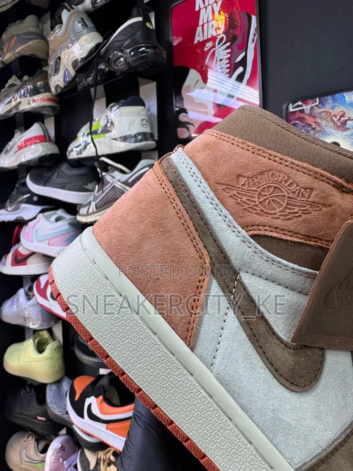 Jordan 1 High Cut Dusted Clay