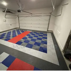 Ventilated Interlocking Garage Mats – Perfect for Wet Areas