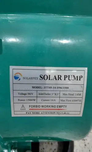Solarpex 3" Brushless Solar Surface Pump 1500w