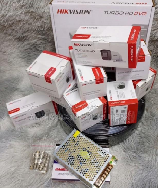 Hikvision Highest Quality 4 CCTV Camera System Kit With 500gb Harddisk - main view