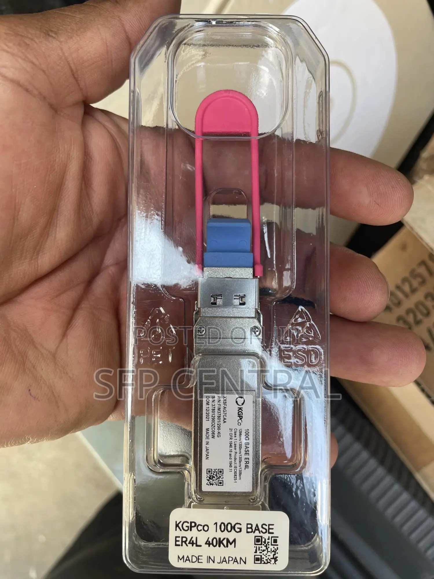 QSFP 100g 40km 100gbps Base Er4l Qsfp28