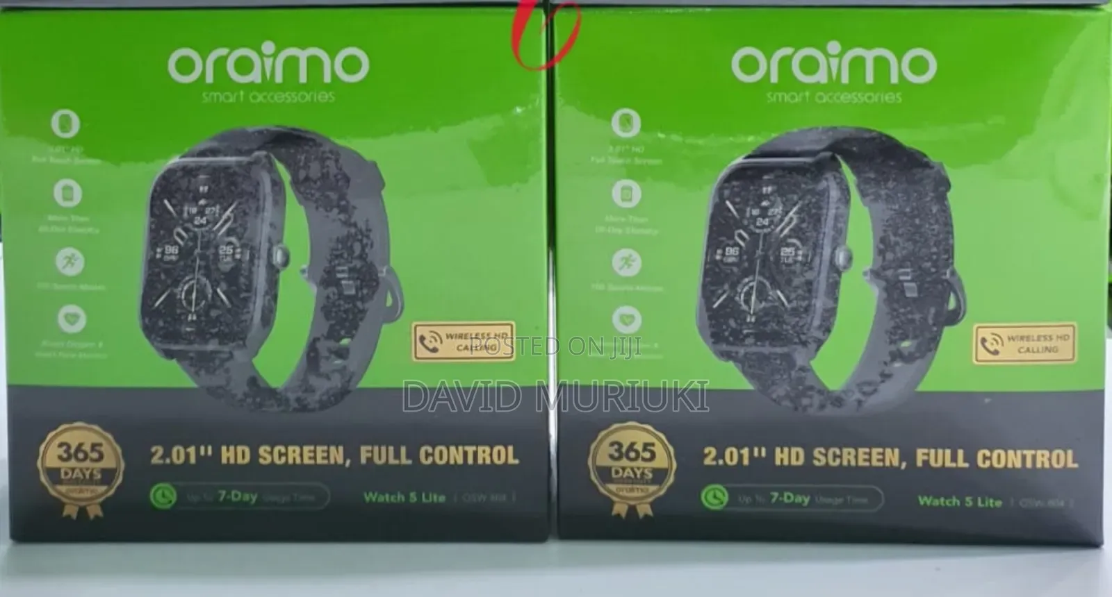 Oraimo Watch 5 Lite Osw-804 Smart Watch That Makes and Receives Calls