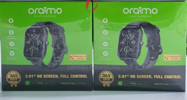 Oraimo Watch 5 Lite Osw-804 Smart Watch That Makes and Receives Calls
