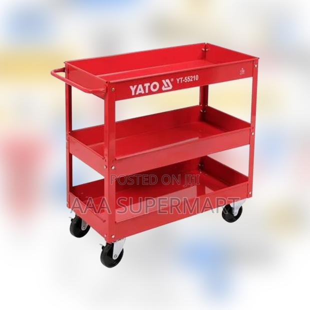 Yt-55210 3 Trays Tool Cart - main view