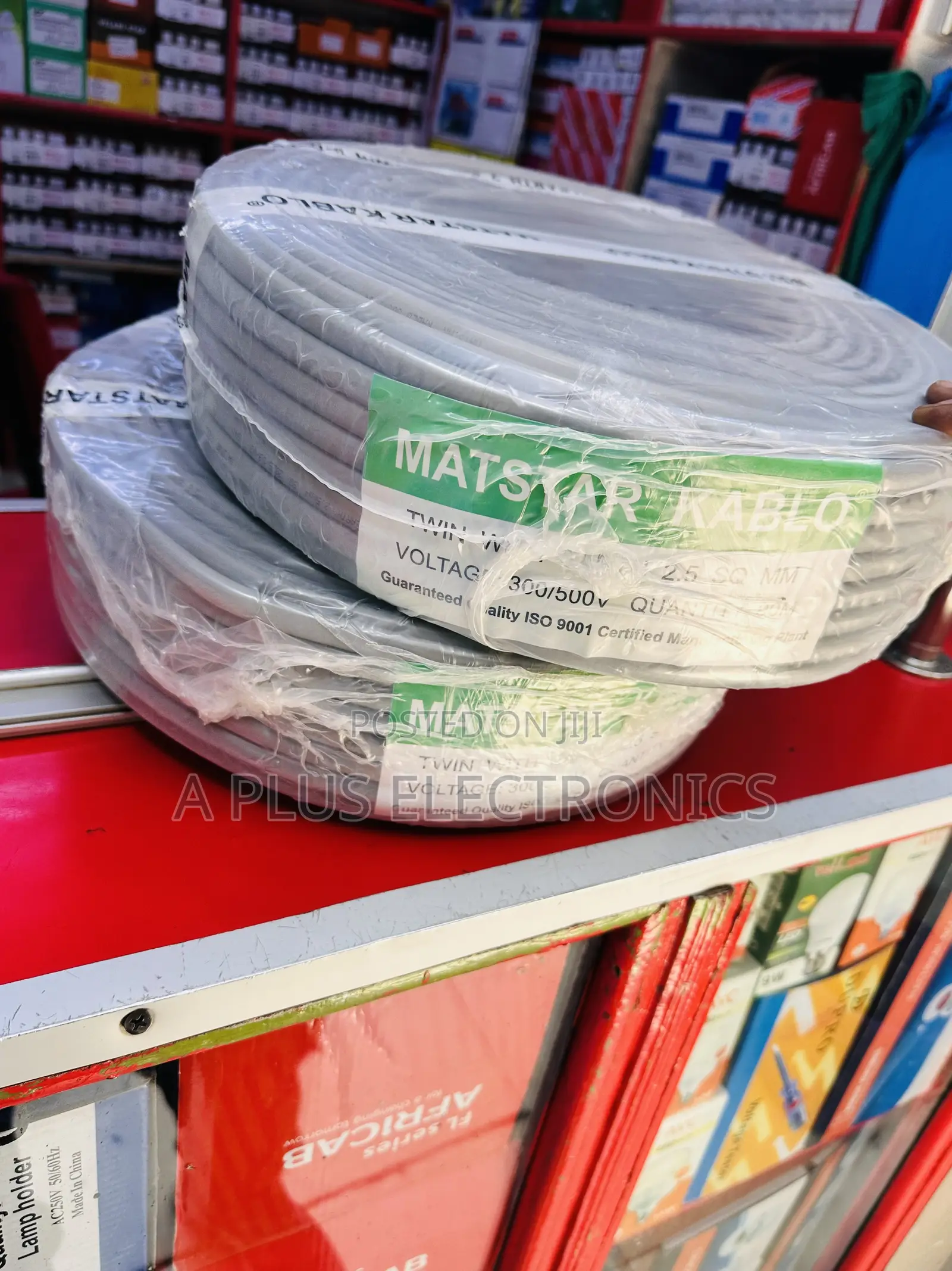 Heavy-Duty Matstar 2.5mm Twin Earth Cable