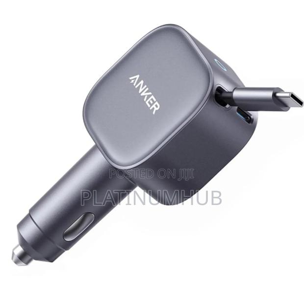 2 In 1 Clutter-free  Nano Car Charger Anker - thumbnail 2