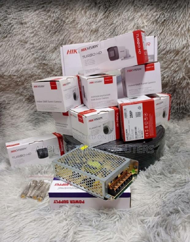CCTV Cameras 4 Full 2mp 1080p CCTV Cameras Kit With 500gb Harddisk+