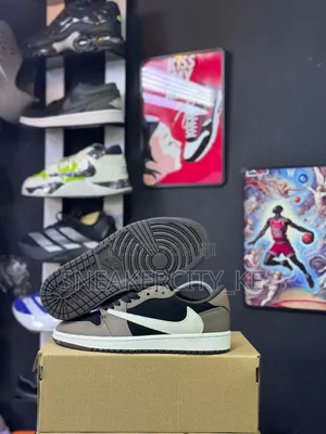 Air Jordan 1 X Cactus Jack Brown/Black Colorway