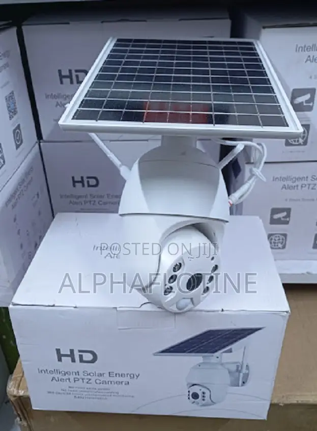 Ubox-4mp/1080p/Solar Powered /4g Single Lens CCTV Camera