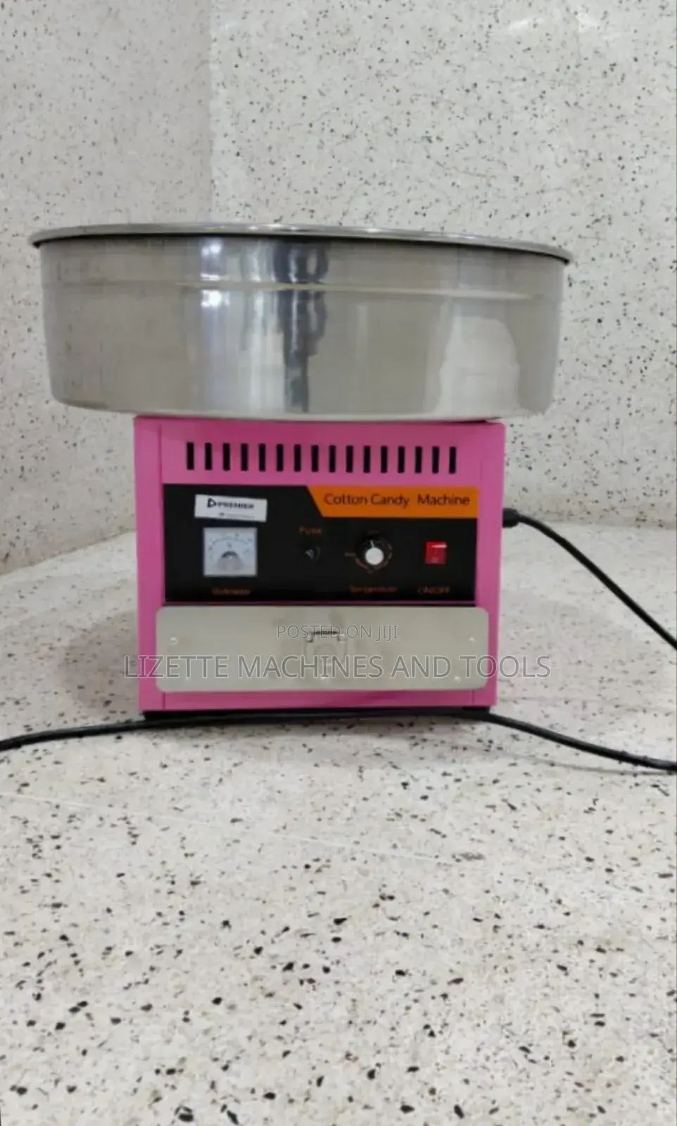 1kw Premier Cotton Candy Floss Machine