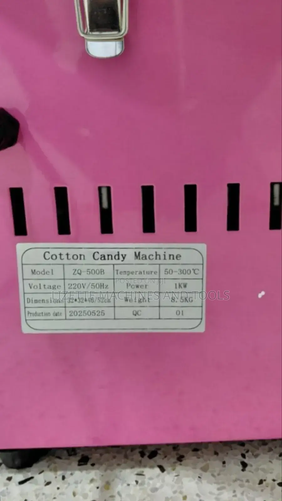 1kw Premier Cotton Candy Floss Machine