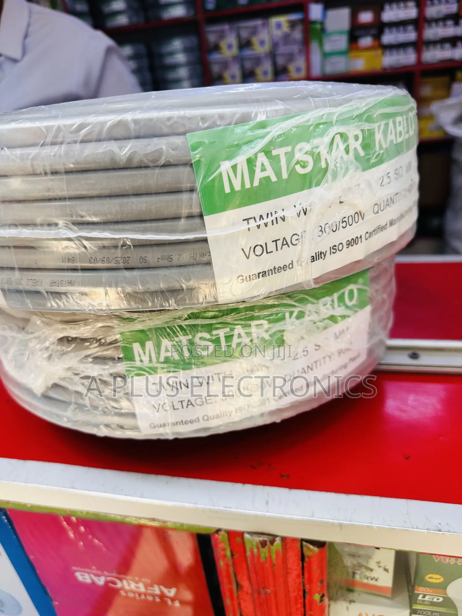 Durable Matstar 2.5mm Twin House Wiring Cable