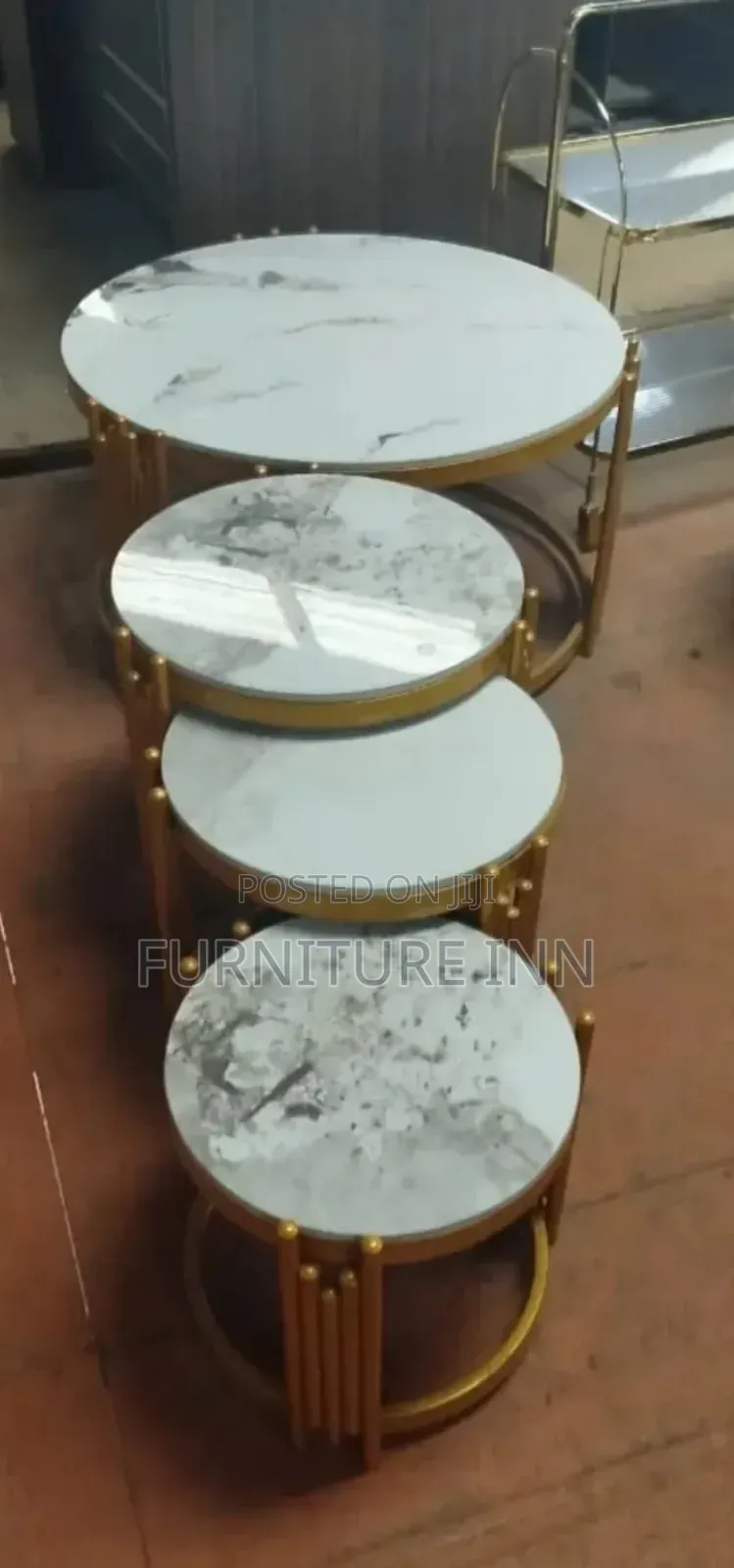 Coffee Table: 4 in 1 Marble Coffee Table