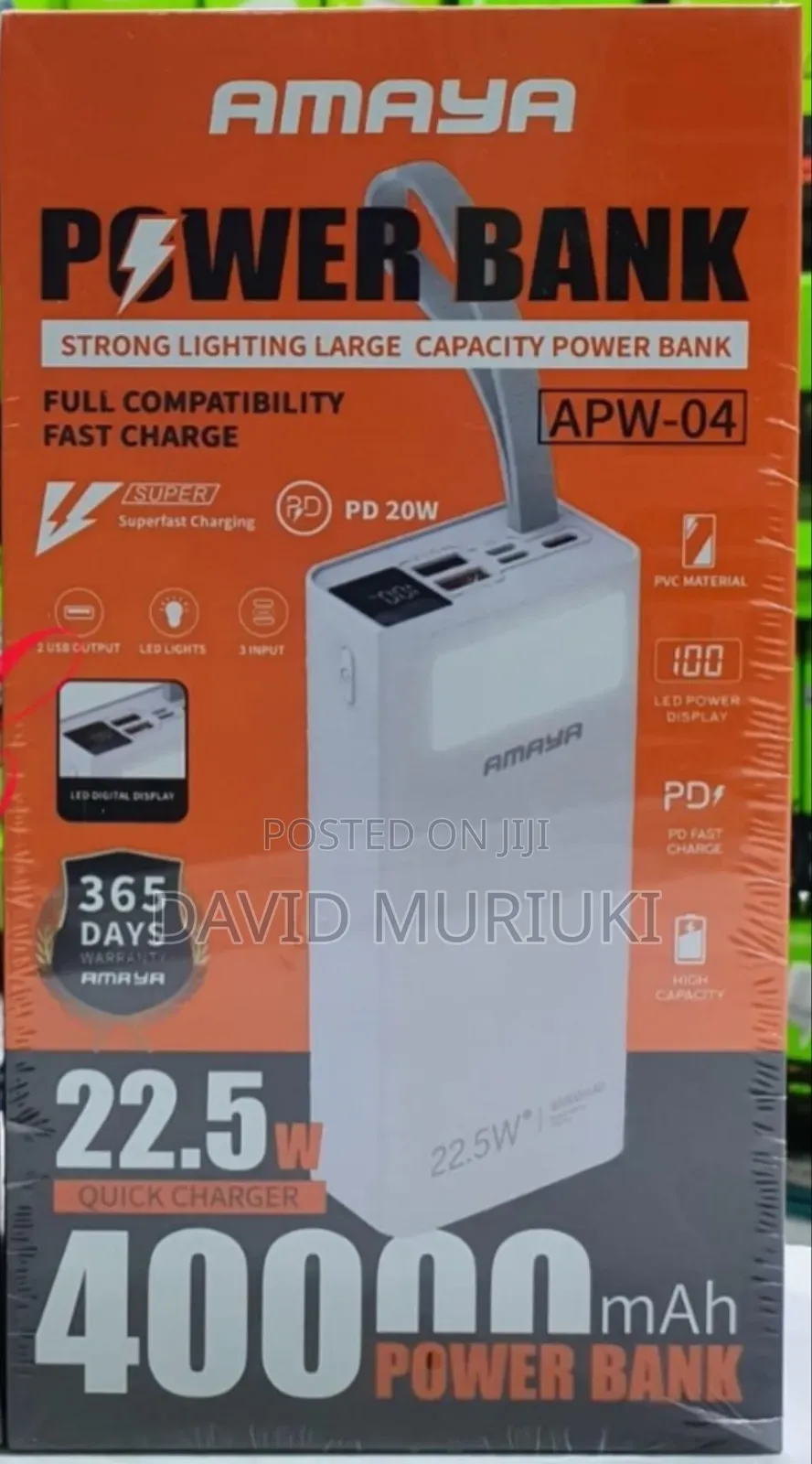 Amaya Apw-04 40000mah Power Banks