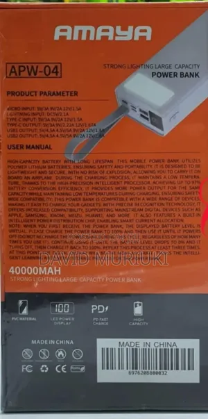 Amaya Apw-04 40000mah Power Banks