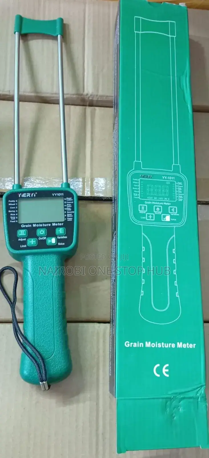 Digital Grain Moisture Meter.