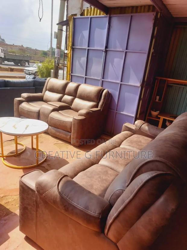 5 Seaters Semi Recliner - main view