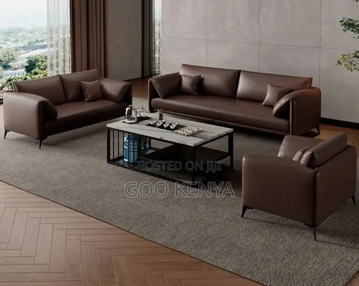 Office Sofa;Modern Sectional Sofa With Eco-Friendly Leather for Office