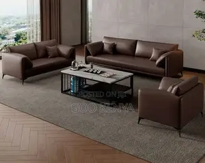 Office Sofa;Modern Sectional Sofa With Eco-Friendly Leather for Office