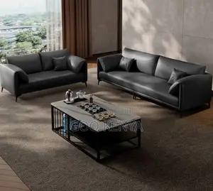 Office Sofa;Modern Sectional Sofa With Eco-Friendly Leather for Office
