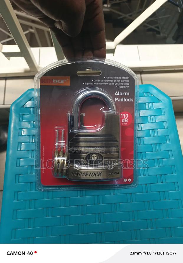 Alarm Padlock 70mm - main view