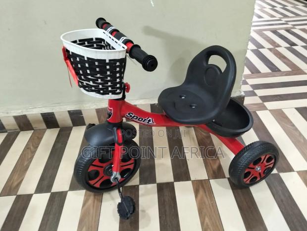 Strong And Durable  Tricycle With Basket For Kids - thumbnail 2