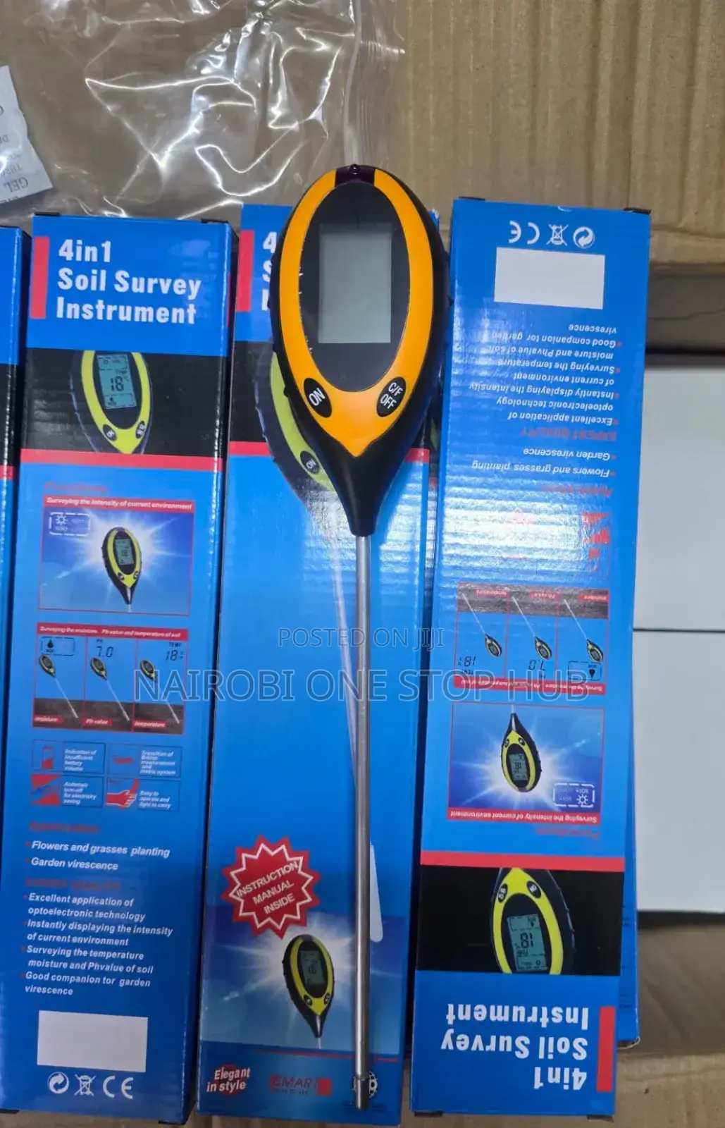 4-in-1 Soil Survey Instrument.