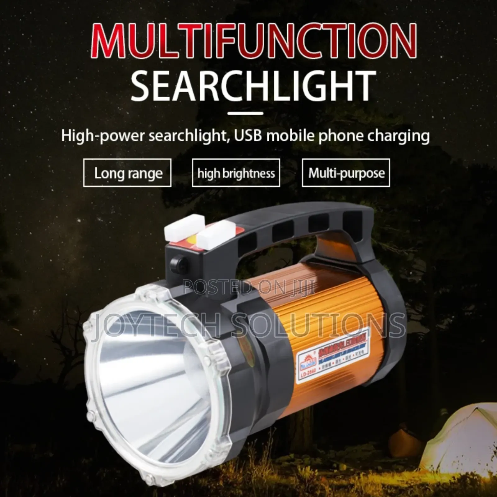 Alluminum Heavy Duty Search Light.
