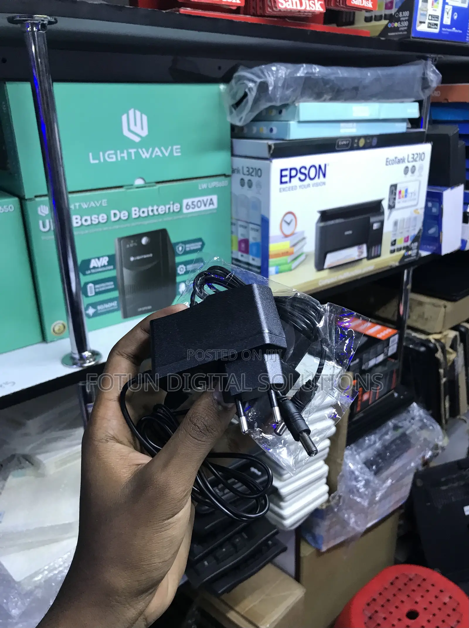 12v 2a Power Adapter - For Router, Modem Network Devices