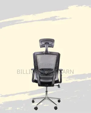 Sleek Mesh Chair With Chrome Base | Comfort Meets Style