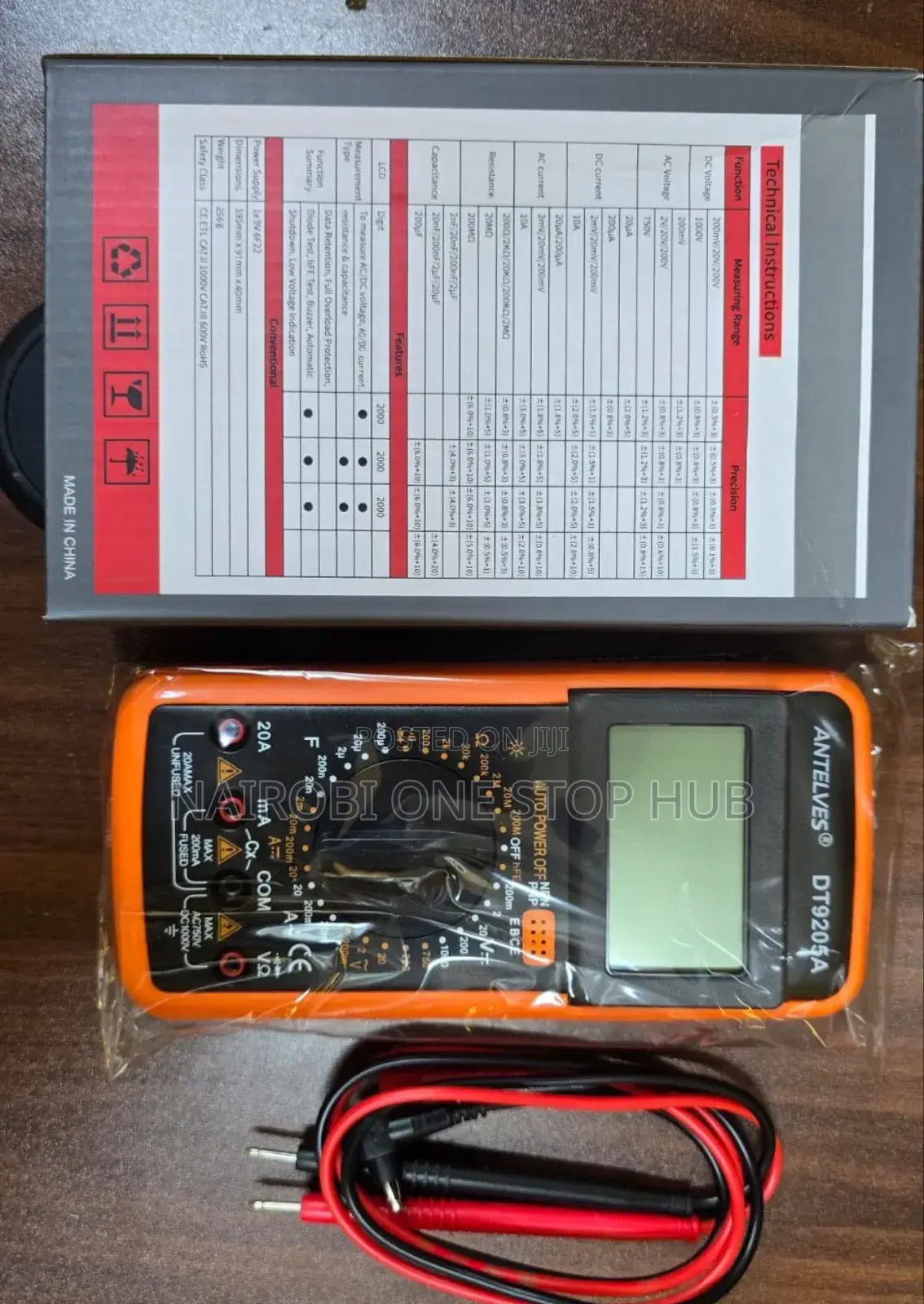 Antelves Digital Multimeter.